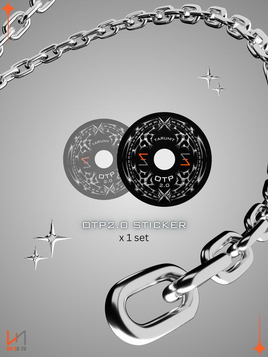 Otp2.0 Black Sticker per set